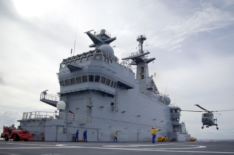Illustration for article titled Why These Powerful French Assault Ships Might End Up In Putin's Hands